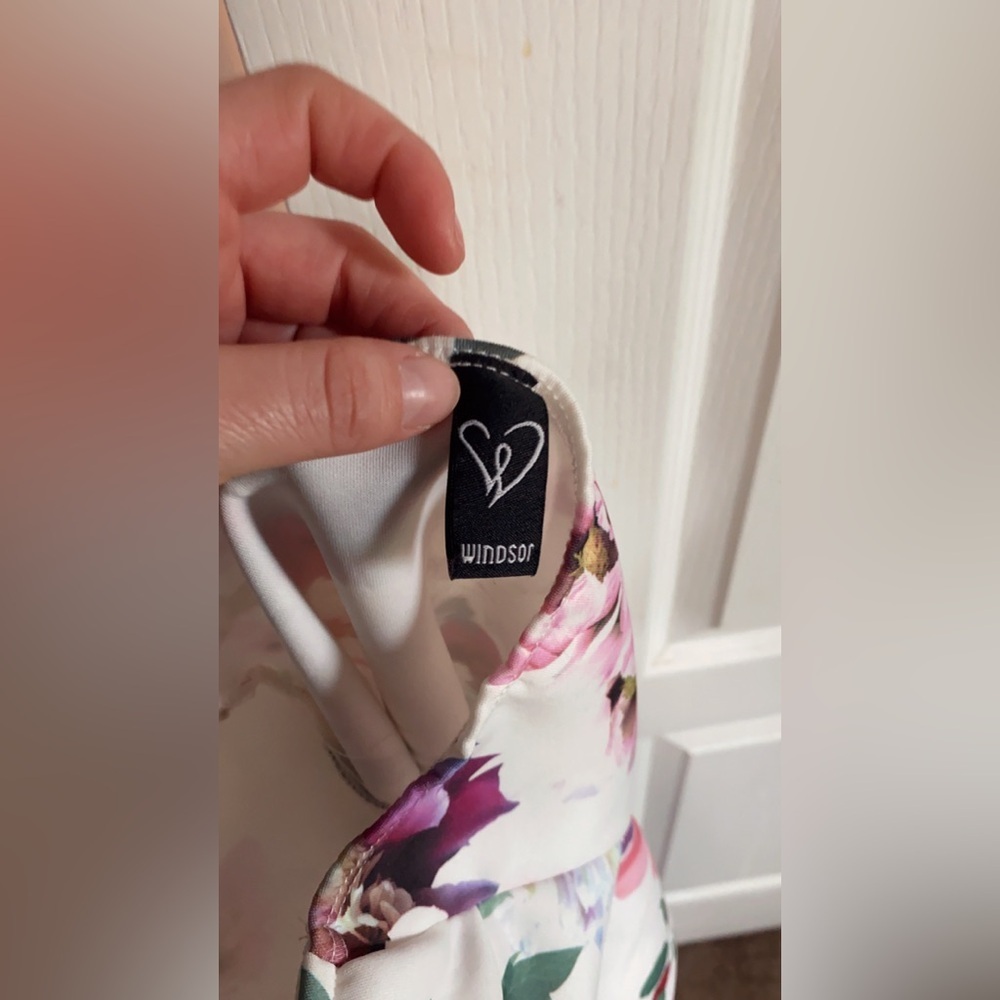 Windsor Pink Floral Bodysuit - Picture 3 of 3